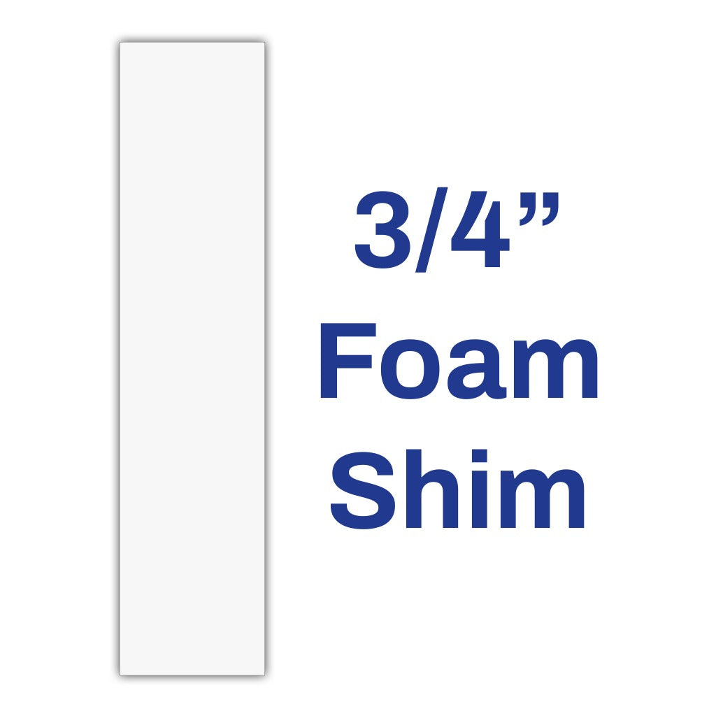 Tenax Miter Medic High-Density Foam Shims (48 Count) for Countertop Overhang Installation - 3/4"