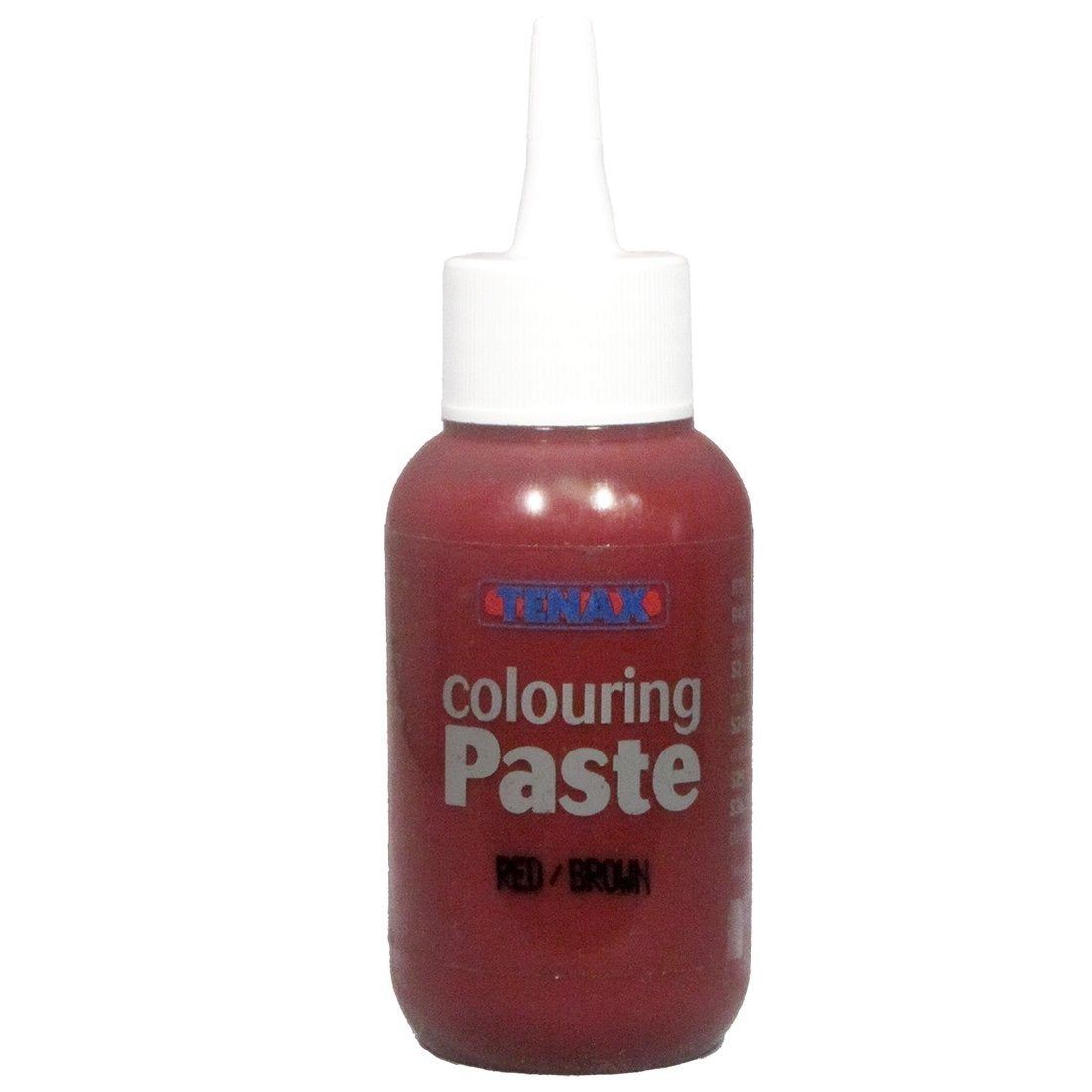 Tenax Universal Color Paste, Red Brown, 2 oz bottle