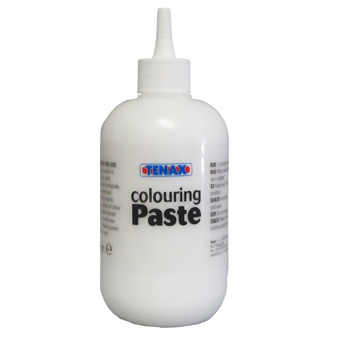 Tenax Universal Color Paste, White, 8 oz bottle