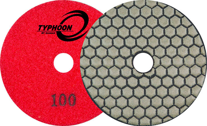 Diamax Typhoon Dry Polishing Pad for Granite and Stone Surfaces