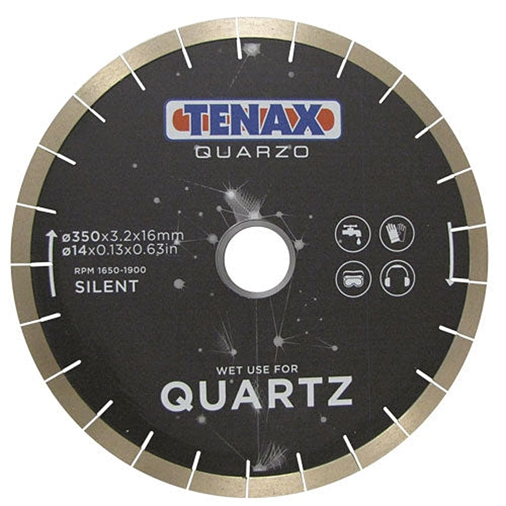 Tenax Quartz Diamond Bridge Saw Blade for Stone Fabrication