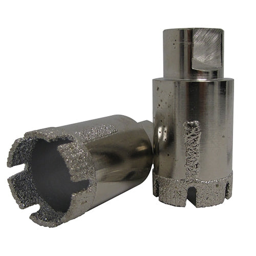 Weha 1-3/8 inch x 4 inch Vacuum Brazed Diamond Core Bit 5/8-11 Thread for Granite