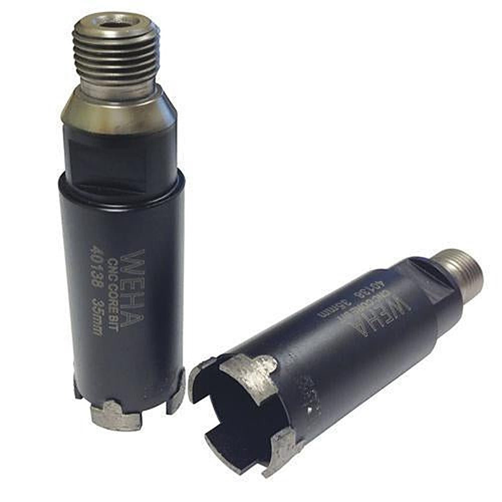 Weha 1-3/8 inch 35mm CNC Diamond Core Bit 1/2 Gas Thread for Granite and Marble