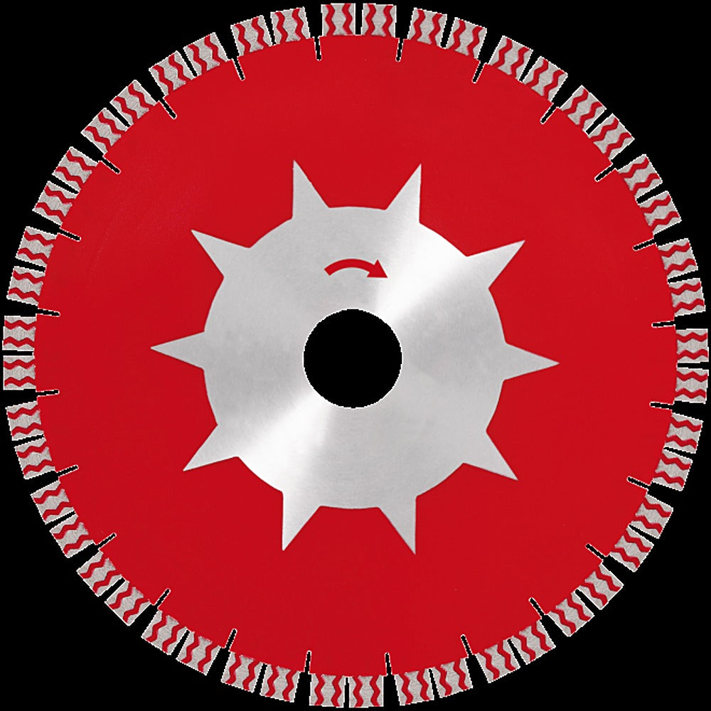 Weha Grey Leopard Split Segment Silent Core Diamond Bridge Saw Blade for Quartzite and Granite