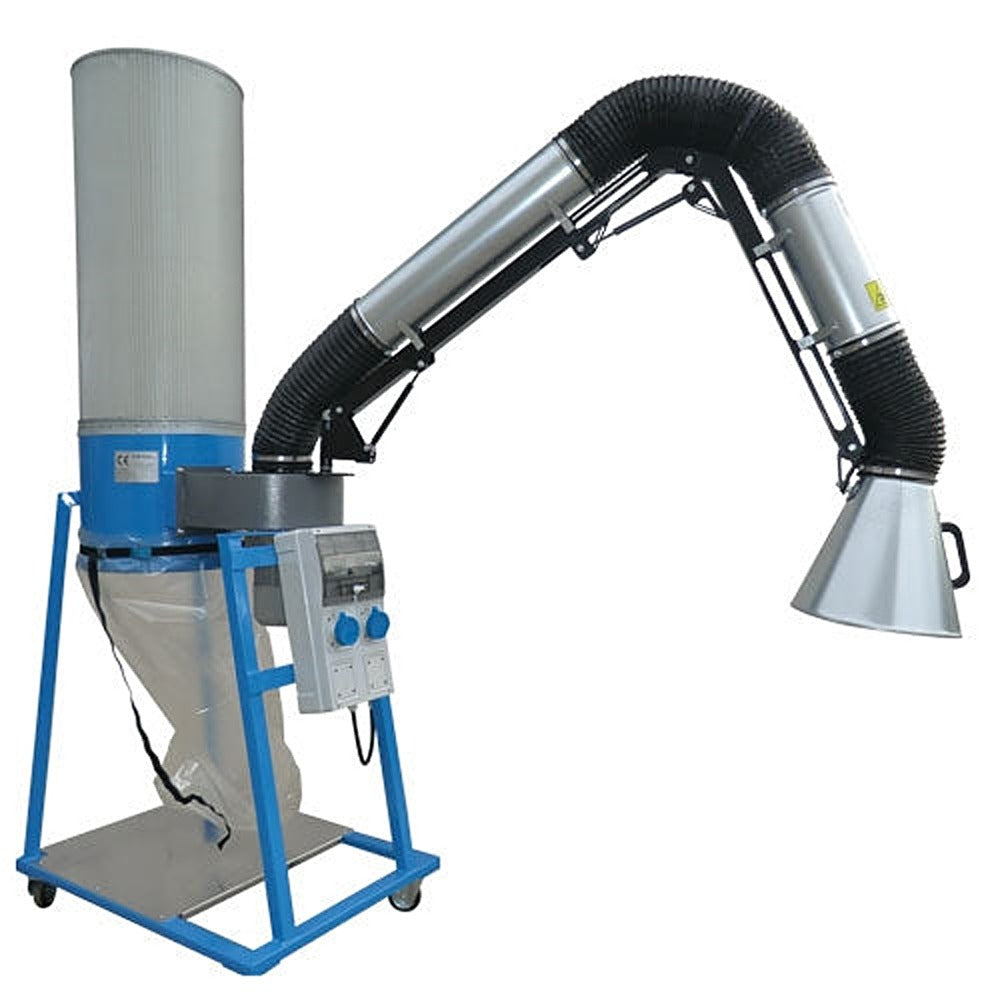 Weha/Tenax TEC740 Mobile Dust Extractor for Professional Stone Fabrication and Repair