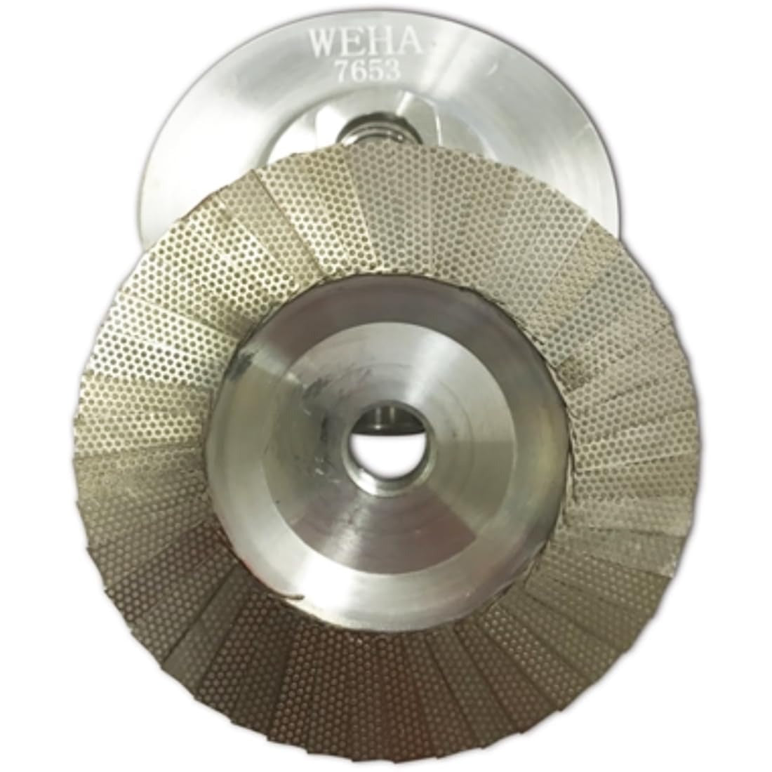 Weha 4 inch Flap Diamond Cup Wheel 5/8-11 for Granite Shaping and Honing - 400