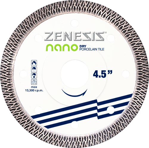 Zenesis Nano Dry - Mesh-style Rim Turbo Blades - Dynamic Stone Tools
