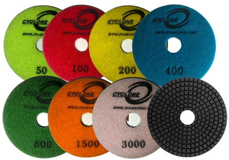 Diamax Cyclone STS Diamond Polishing Pads: Shop Guide
