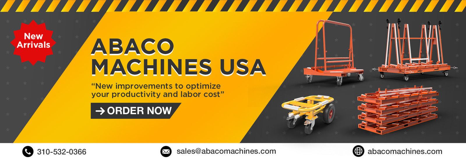 Abaco Vacuum Lifter Pro DVL Series for Slab Handling