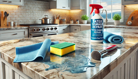 Fixing Water Damage on Stone Countertops