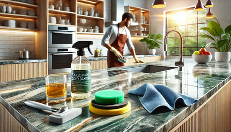 Troubleshooting Discoloration After Stone Countertop Installation