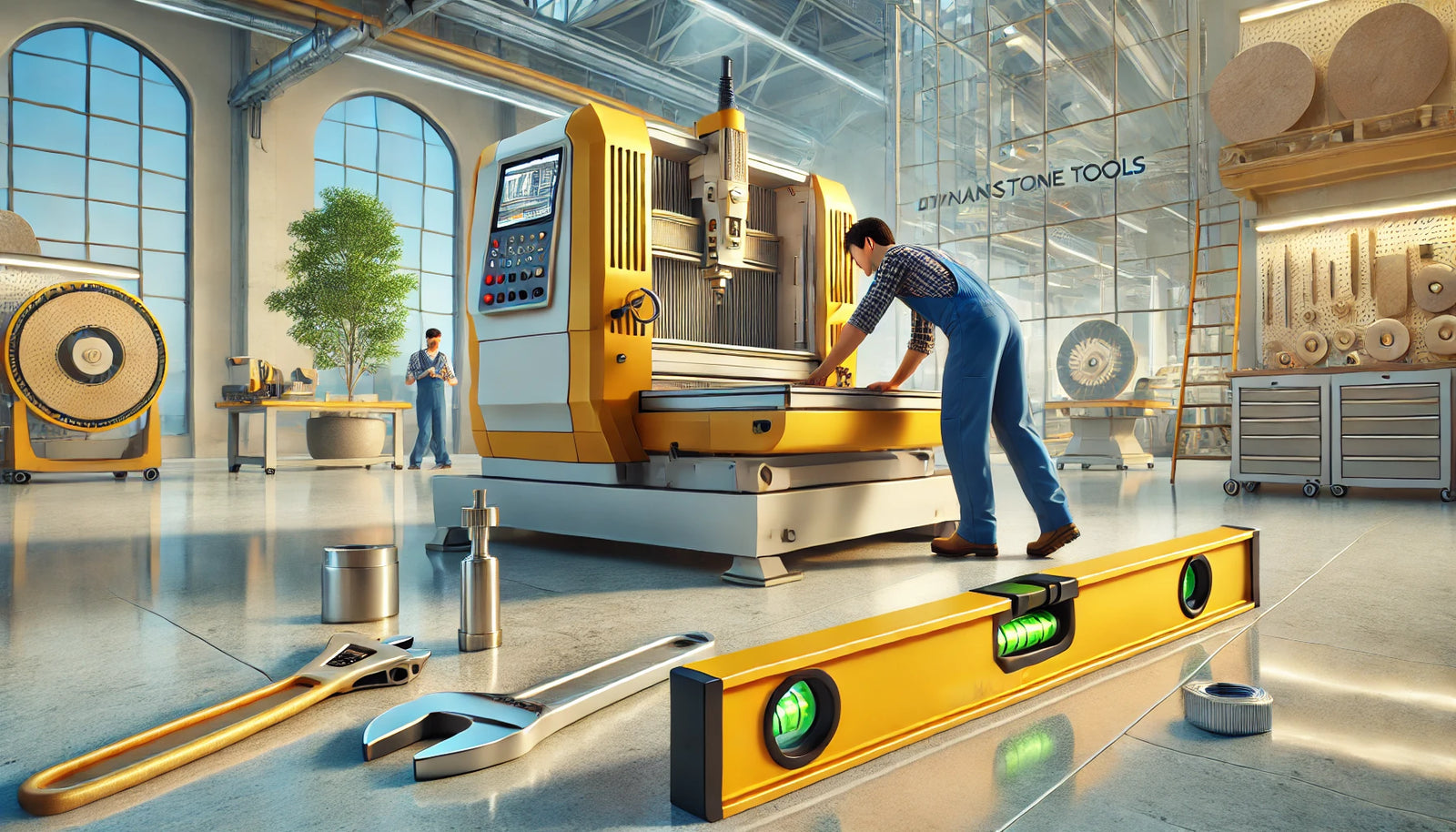 Fixing Alignment Problems in Stone Cutting Machines – Dynamic Stone Tools