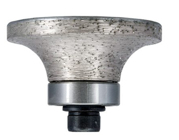 Diamax Cyclone Demi Bullnose Router Bit: Edge Guide