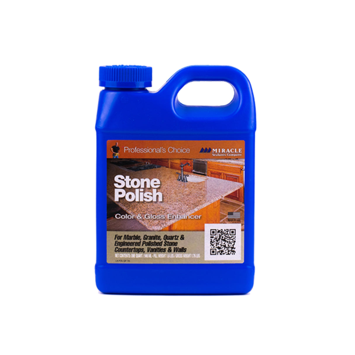 Miracle Sealants® Stone Polish Color and Gloss Enhancer (Quart)