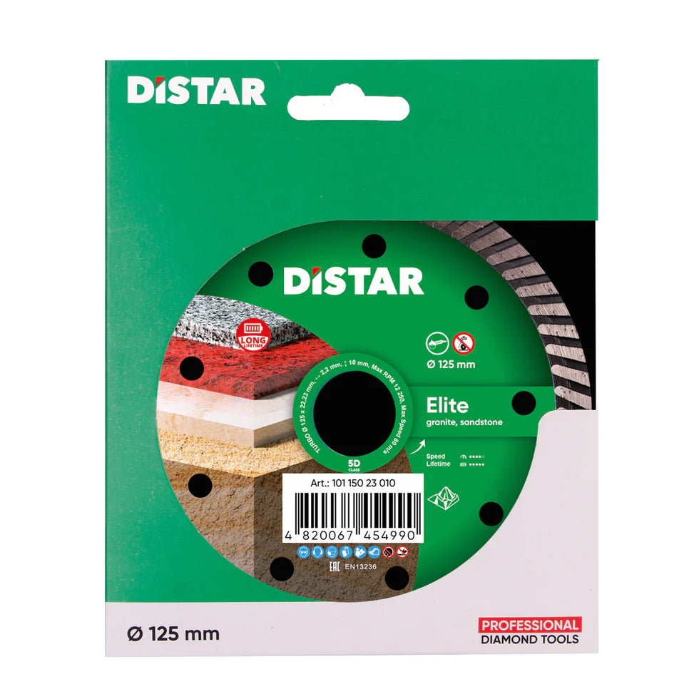DiStar Elite Turbo Diamond Blade 4.57 for Colored Granite  Fast, Long-Lasting Cuts - additional view
