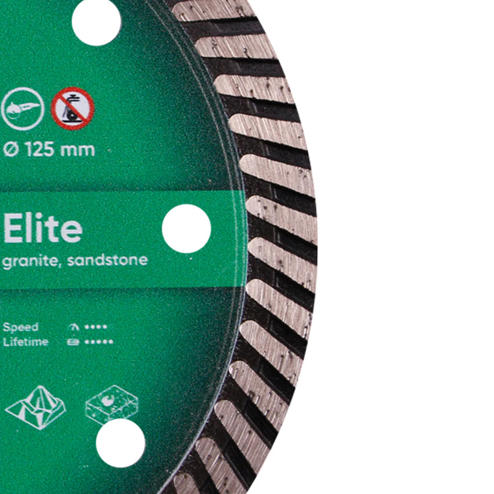 DiStar Elite Turbo Diamond Blade 4.57 for Colored Granite  Fast, Long-Lasting Cuts - additional view