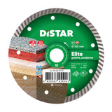 DiStar Elite Turbo Diamond Blade 4.57 for Colored Granite  Fast, Long-Lasting Cuts - close-up detail