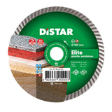 DiStar Elite Turbo Diamond Blade 4.57 for Colored Granite  Fast, Long-Lasting Cuts - in use