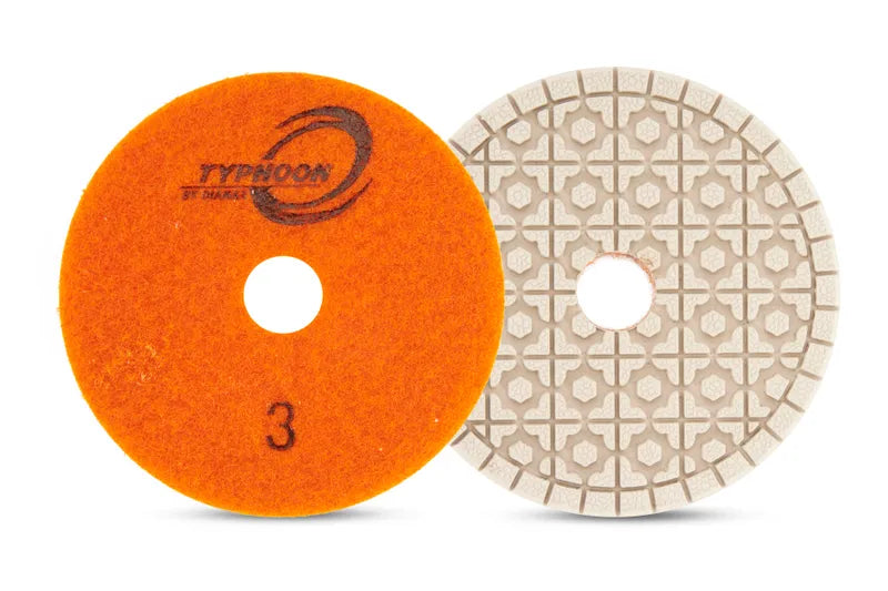 Diamax Typhoon ES White 3 Step Polishing System