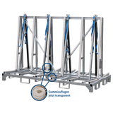 Weha Transport cart wheel for Stone Fabrication