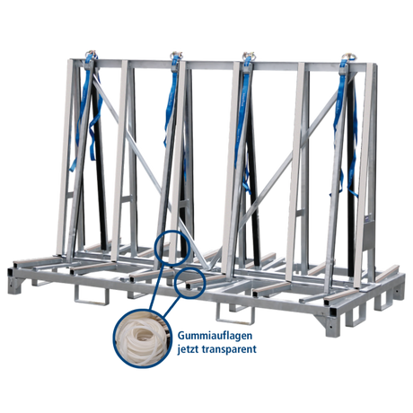 Weha Transport cart wheel for Stone Fabrication