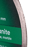 DiStar Granite Diamond Blade 4.516  High-Speed Wet Cutting for All Granite Types - close-up detail