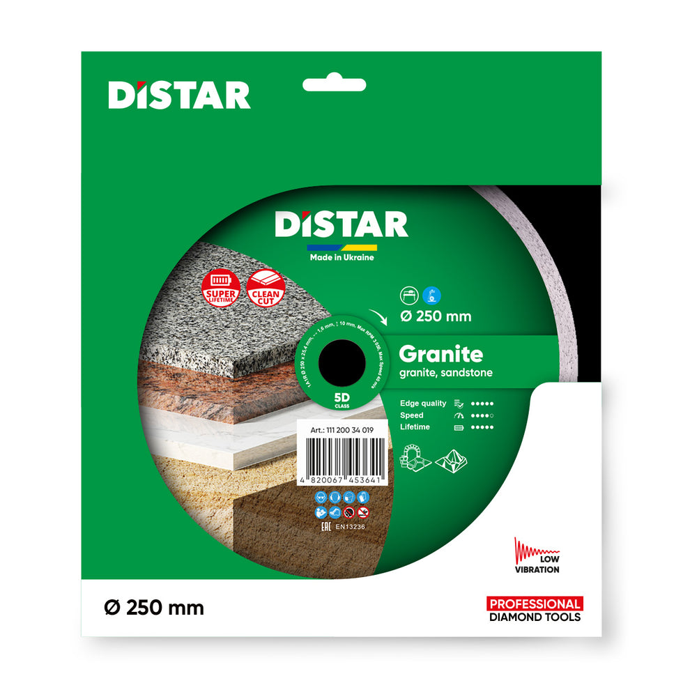 DiStar Granite Diamond Blade 4.516  High-Speed Wet Cutting for All Granite Types - additional view