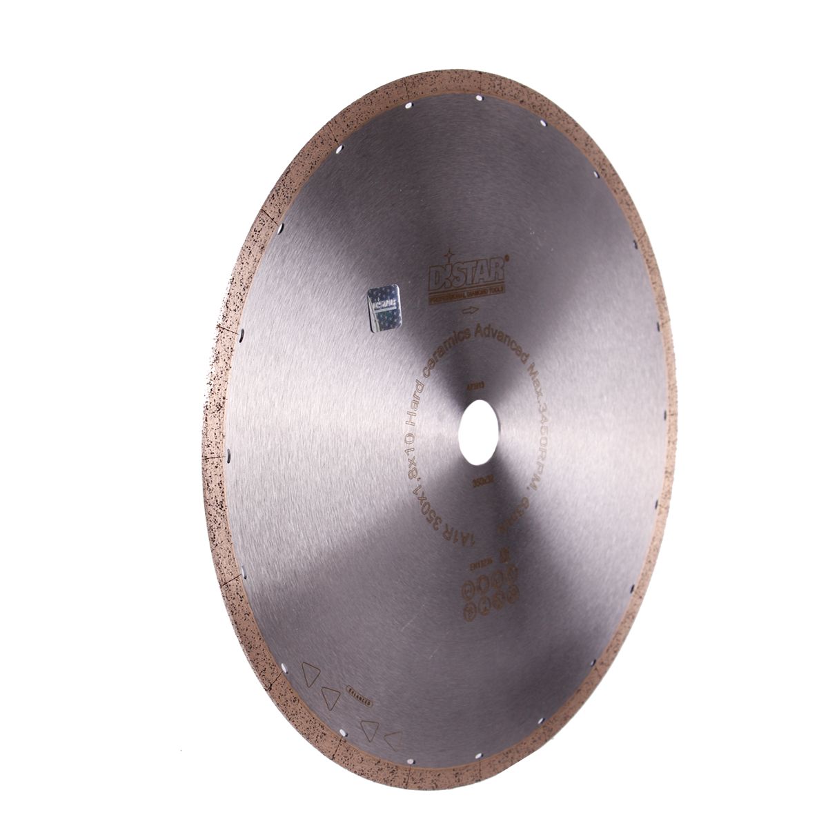 DiStar Hard Ceramics Advanced Diamond Blade 7"–14" – Thick Porcelain & Dekton Cuts