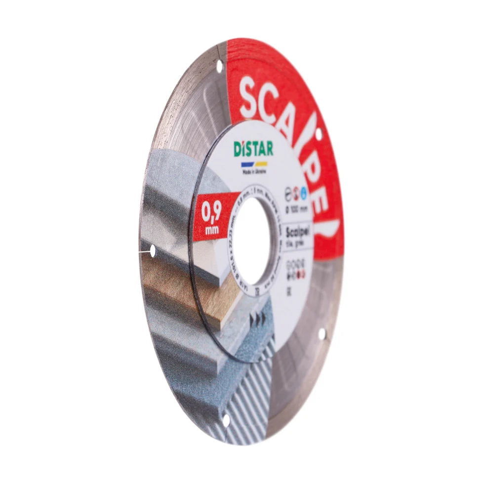 DiStar Scalpel 4" Diamond Blade – Ultra-Thin Precision Cutting for Ceramic & Porcelain