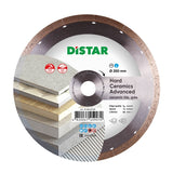 DiStar Hard Ceramics Advanced Diamond Blade 7"–14" – Thick Porcelain & Dekton Cuts