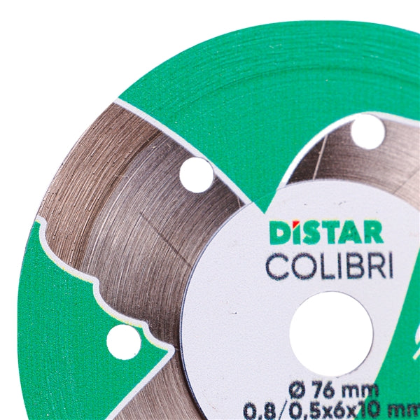 DiStar Colibri 3" Diamond Blade – Precision Cutting for Ceramic & Porcelain Gres