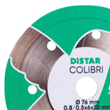 DiStar Colibri 3" Diamond Blade – Precision Cutting for Ceramic & Porcelain Gres