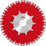 Weha Grey Leopard Split Segment Silent Core Diamond Bridge Saw Blade for Quartzite and Granite