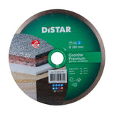 DiStar Granite Premium Diamond Blade 5"–16" – Wet Cutting for Granite, Marble & Stone