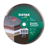 DiStar Granite Premium Diamond Blade 5"–16" – Wet Cutting for Granite, Marble & Stone