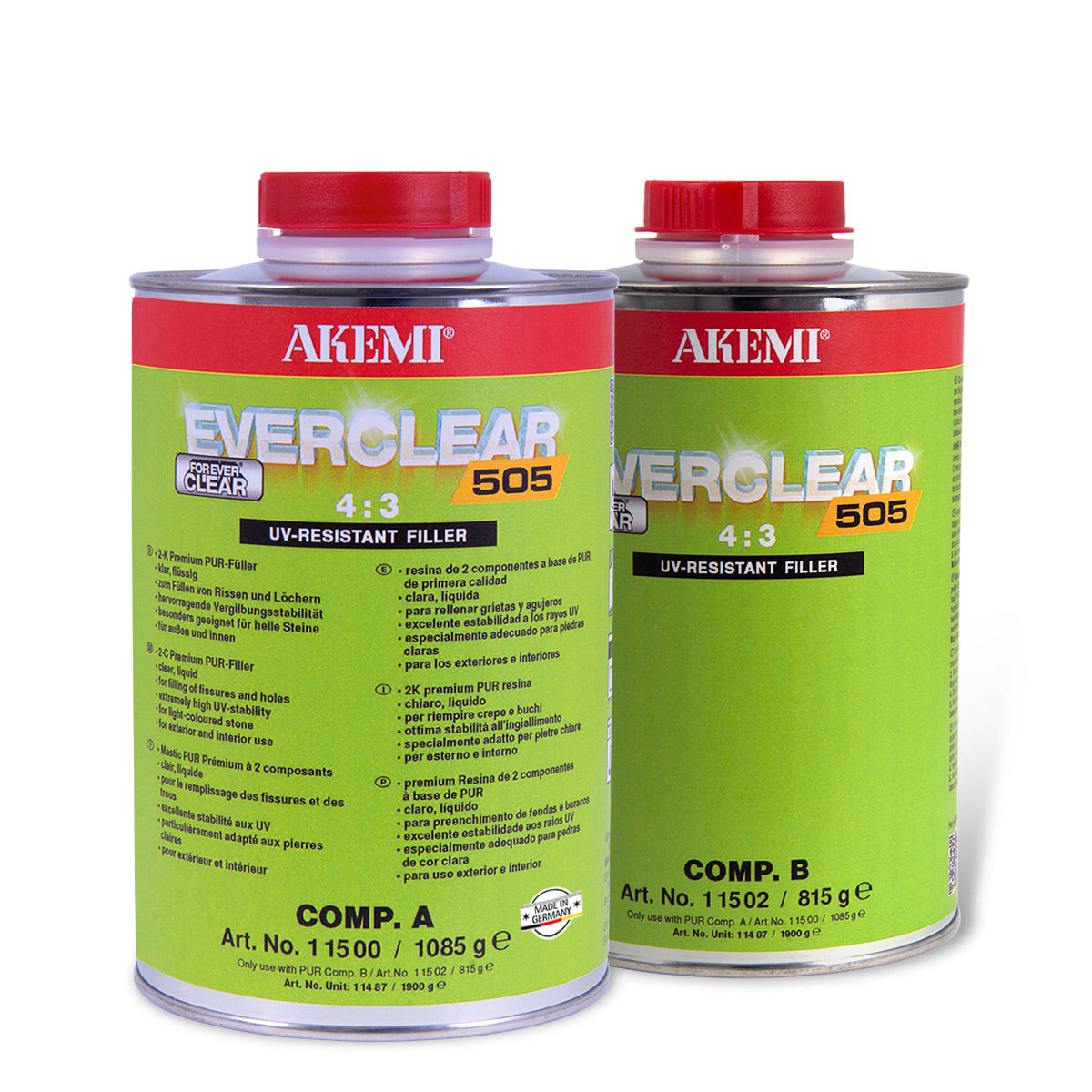 Akemi Everclear 505 UV Resistant Adhesive