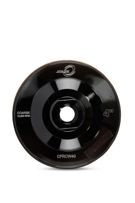 Cyclone 4" Flat Resin Hex Cup Wheel