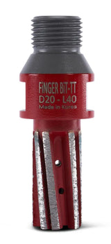 Dongsin - Twing Segment Red Finger Bit 1/2" Gas