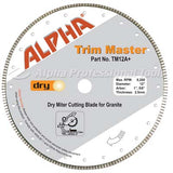 Alpha Trim Master Dry Blades for Miter Saws