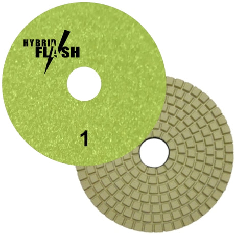 Weha Flash Hybrid Diamond Polishing Pad for Granite Marble and Quartz - packaging