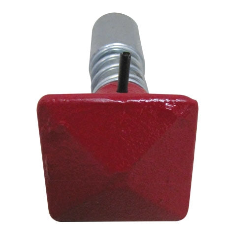 Weha Red Boom Knob for Stone Fabrication - in use