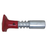 Weha Red Boom Knob for Stone Fabrication - close-up detail