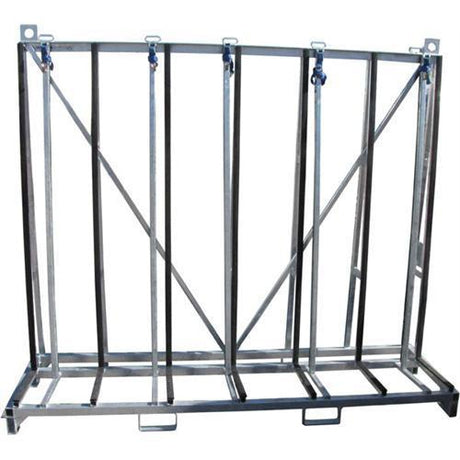 Weha Large Single Sided A-Frame Cart for Stone Slab Transport - side view