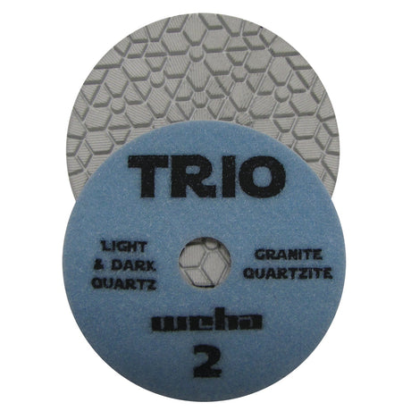 Weha TRIO 3 STEP for Granite Marble Stone Polishing - Position 2