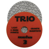 Weha TRIO 3 STEP for Granite Marble Stone Polishing - Position 3