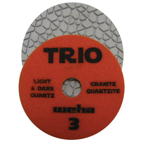Weha TRIO 3 STEP for Granite Marble Stone Polishing - Position 3