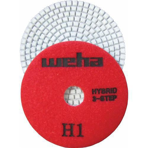 Weha 3 Step Hybrid VZ Series Diamond Polishing Pads � step 1 detail