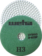 Weha 4" 3 Step Hybrid for Granite Marble Stone Polishing - Step 3