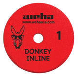 Weha 6 Inch Donkey 3-Step Inline Auto Edge Polishing Pads Step 1