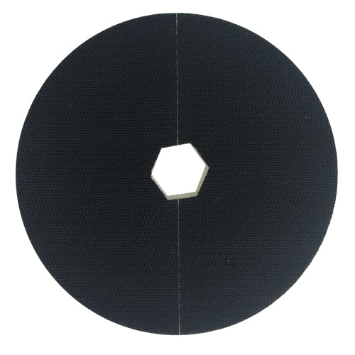Weha 6 Snail Lock Velcro back up Diamond Polishing Pad - close-up detail